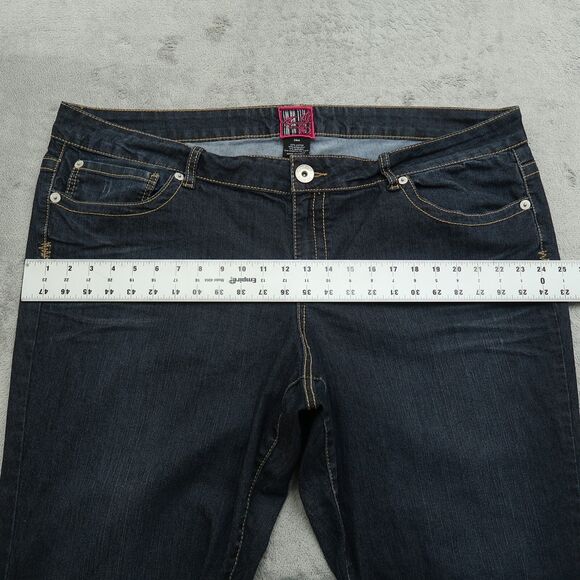 Torrid Jeans Women's Size 26S Blue High-Rise Skinny Denim Pants 30" Inseam - Picture 5 of 13